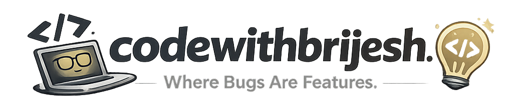 CodeWithBrijesh Logo